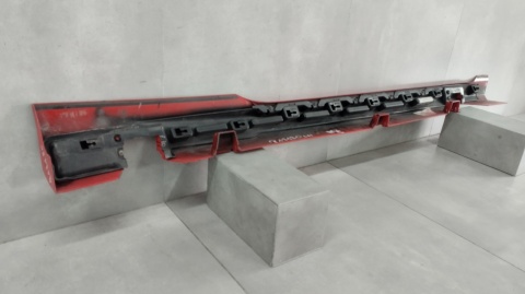 Listwa progowa lewa Ford Fiesta MK7 ST 3d Lift 12-18