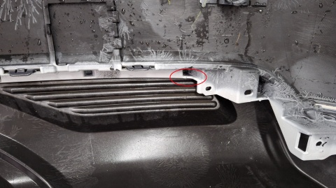 Zderzak tył tylny Mitsubishi Outlander IV PHEV 25-