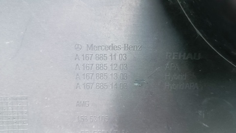 Zderzak tył tylny MERCEDES GLE V167 AMG 18-23