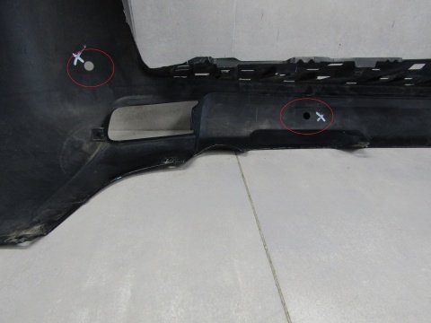 Zderzak tył tylny Toyota Land Cruiser J150 Lift 18-21