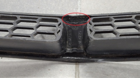 Grill atrapa wlot zderzak przód LAMBORGHINI AVENTADOR LP 700 11-16