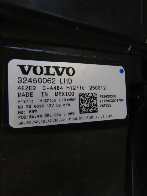 LAMPA PRZÓD VOLVO EX90 FULL LED PIXEL LEWA LH 22- 32450062