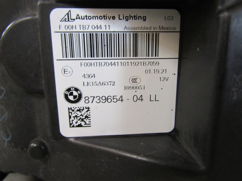 LAMPA PRZÓD BMW X3 G01 X4 G02 FULL LED ADAPTIVE 17-21 RH PRAWA 8739654-04