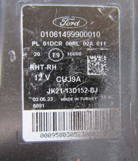 LAMPA PRZÓD FORD TRANSIT CUSTOM LIFT KSENON 17-23 RH JK21-13D152-BJ
