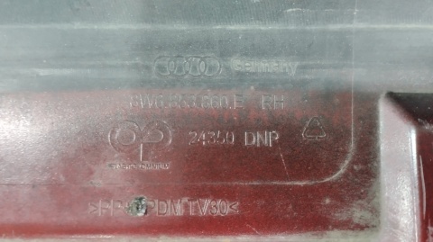 Listwa progowa prawa Audi A5 8W6 8W7 S-Line 19- Lift coupe cabrio