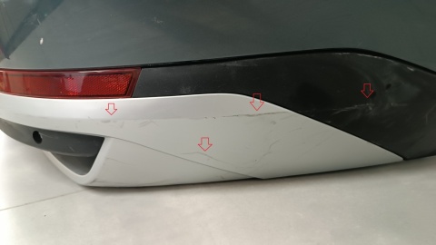 Zderzak tył tylny SKODA SUPERB III 3V9 KOMBI SCOUT 19-23