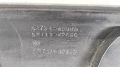 Spoiler dokładka hokej zderzaka przód Toyota RAV 4 15-19 LIFT