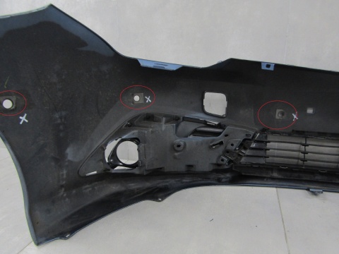 Zderzak przód przedni Toyota Auris 2 II Lift 15-18