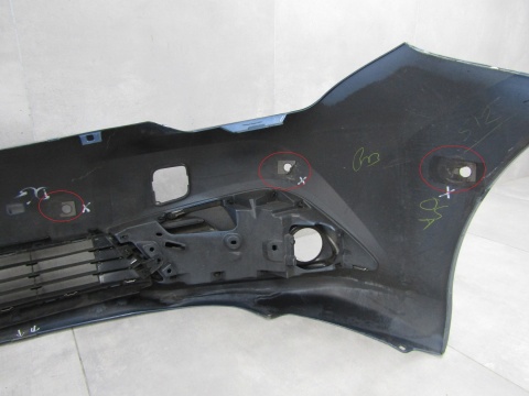 Zderzak przód przedni Toyota Auris 2 II Lift 15-18