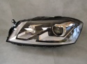 LAMPA PRZÓD VOLKSWAGEN PASSAT B7 KSENON SKRĘTNY + LED 10-14 LEWA LH 3AB941751