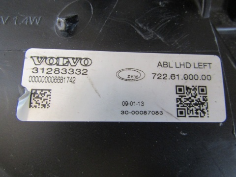 LAMPA PRZÓD VOLVO V 40 II KSENON 12-16 LH LEWA 31283332