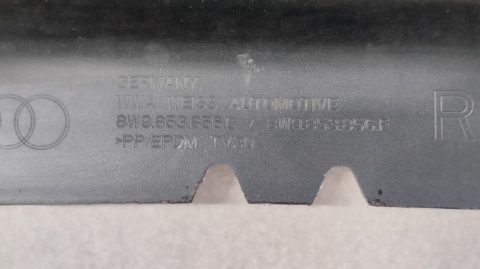 Listwa progowa prawa AUDI RS4 8W9 B9 RS 4 17-24