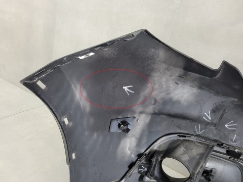 Zderzak przód przedni Peugeot 2008 I 1 Lift 16-19
