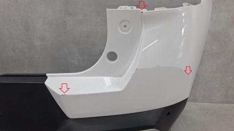 Zderzak tył tylny Citroen C3 Aircross II 24r- / + wiązka + lampka