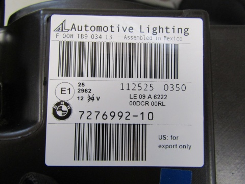 Lampa przód BMW X3 F25 KSENON NIESKRĘTNY 10-14 RH PRAWA 7276992