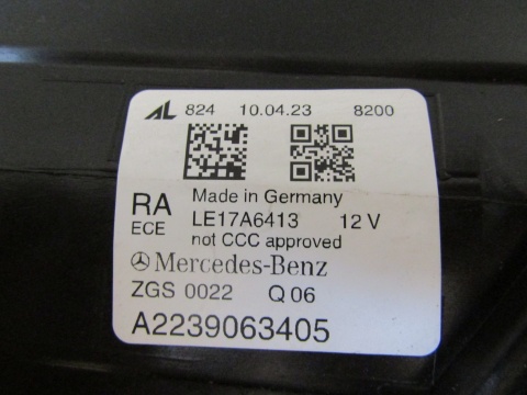 LAMPA PRZÓD MERCEDES S W223 FULL LED DIGITAL LIGHT RH PRAWA 20- A2239063405