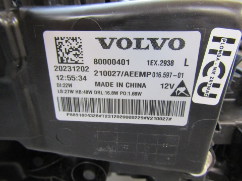 LAMPA PRZÓD VOLVO EX30 FULL LED 23- LH LEWA 80000401