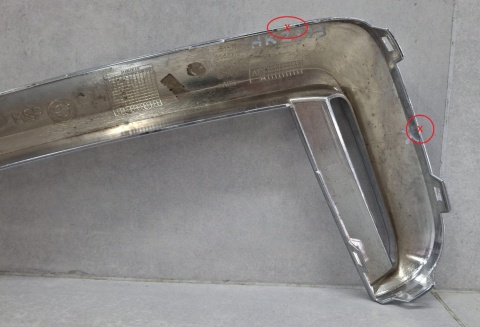 Listwa zderzaka prawa przód przednia BMW 7 G11 G12 M Pakiet 15-19 RH