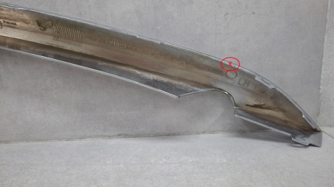Listwa zderzaka lewa przód przednia BMW 7 G11 G12 M Pakiet 15-19 LH