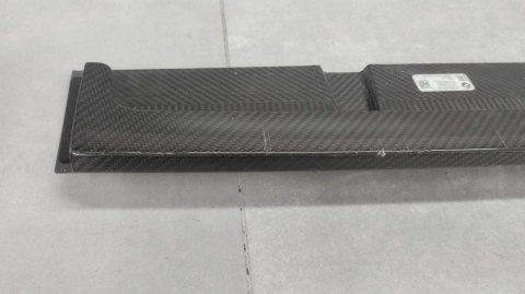 SPOILER DOKŁADKA ZDERZAKA PRZÓD BMW 5 G30 LCI M PERFORMANCE CARBON