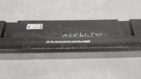SPOILER DOKŁADKA ZDERZAKA PRZÓD BMW 5 G30 LCI M PERFORMANCE CARBON