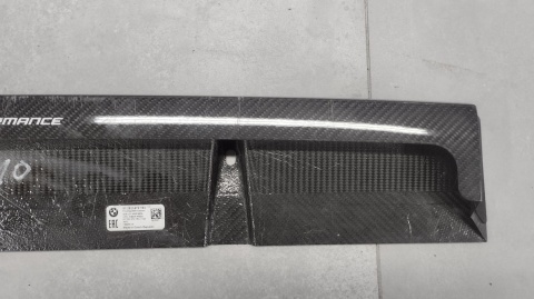 SPOILER DOKŁADKA ZDERZAKA PRZÓD BMW 5 G30 LCI M PERFORMANCE CARBON