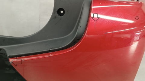 Zderzak tył tylny Citroën C3 IV 23- / + wiązka