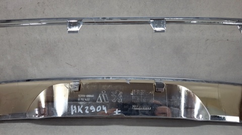 Ramka chrom grilla atrapy przód Peugeot 108 14-22