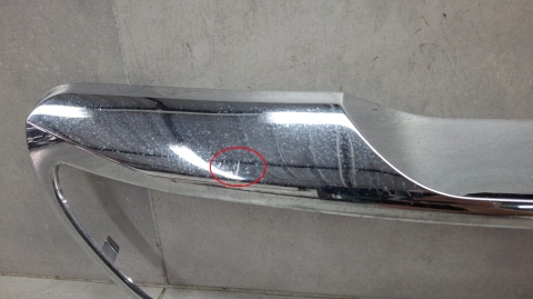 Ramka chrom grilla atrapy przód Peugeot 108 14-22