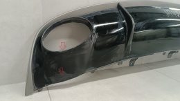 SPOILER DOKŁADKA DYFUZOR ZDERZAKA ZDERZAKA TYŁ AUDI RS7 10-