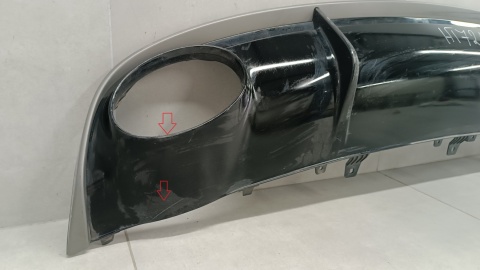 SPOILER DOKŁADKA DYFUZOR ZDERZAKA ZDERZAKA TYŁ AUDI RS7 10-