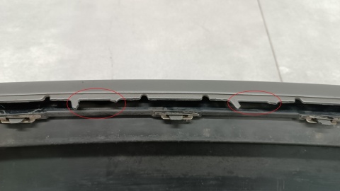 SPOILER DOKŁADKA DYFUZOR ZDERZAKA ZDERZAKA TYŁ AUDI RS7 10-
