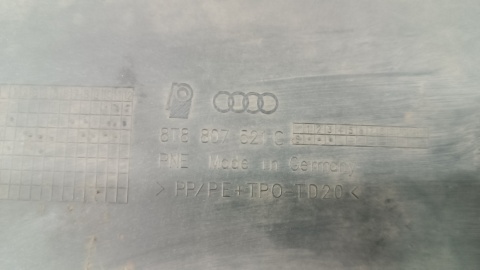 SPOILER DOKŁADKA DYFUZOR ZDERZAKA TYŁ AUDI A5 8T S LINE 07-