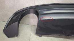 Spoiler Dokładka Dyfuzor zderzaka tył tylny AUDI A4 B9 S LINE 15-19