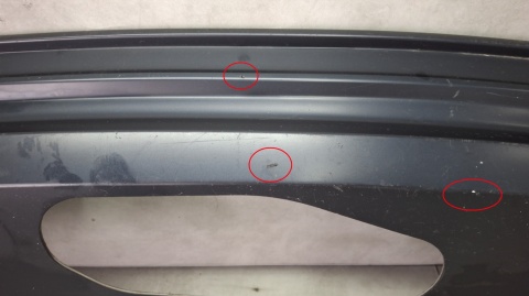 Spoiler Dokładka Dyfuzor zderzaka tył tylny AUDI A4 B9 S LINE 15-19