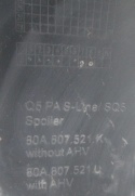 Spoiler dokładka dyfuzor zderzaka tył tylny Audi Q5 II 80A S-line Lift 21-25