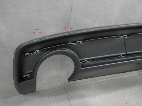 Spoiler dokładka dyfuzor zderzaka tył AUDI A4 B8 8K S LINE LIFT 12-15