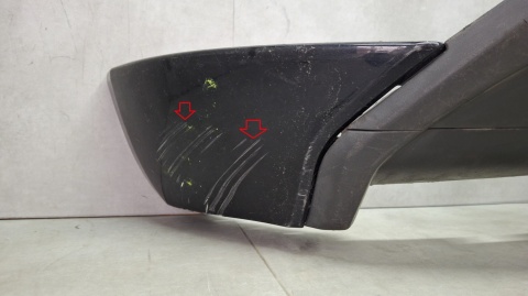 Dyfuzor spoiler dokładka zderzaka tył Ford Fiesta MK7 VII ST 08-12