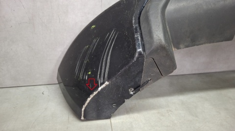 Dyfuzor spoiler dokładka zderzaka tył Ford Fiesta MK7 VII ST 08-12