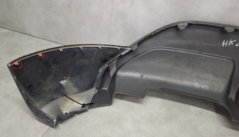 Dyfuzor spoiler dokładka zderzaka tył Ford Fiesta MK7 VII ST 08-12