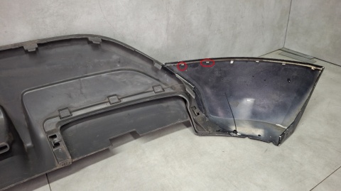 Dyfuzor spoiler dokładka zderzaka tył Ford Fiesta MK7 VII ST 08-12