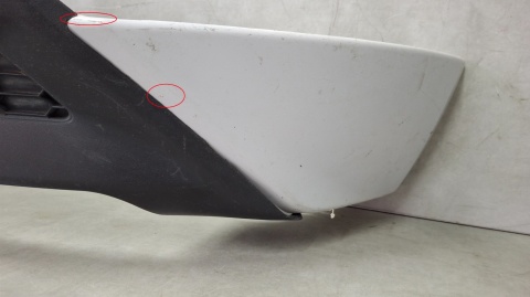 Dyfuzor spoiler dokładka zderzaka tył Ford Fiesta MK7 VII ST lift 13-17