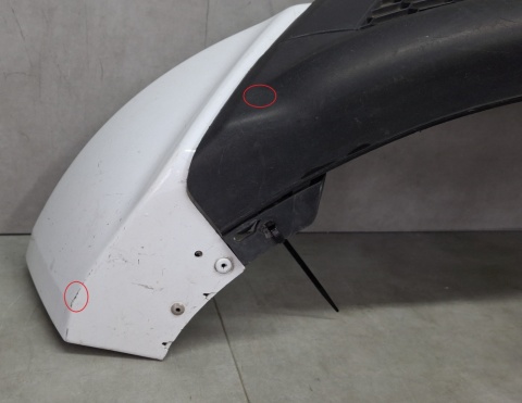 Dyfuzor spoiler dokładka zderzaka tył Ford Fiesta MK7 VII ST lift 13-17