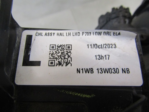 LAMPA PRZÓD FORD RANGER VI ZWYKŁA LH LEWA N1WB-13W030-NB