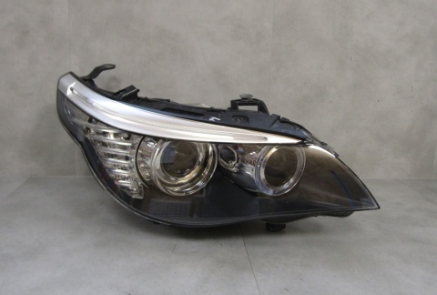 LAMPA PRZÓD BMW 5 E60 E61 LIFT KSENON NIESKRĘTNY 07-10 RH PRAWA 7177740-08