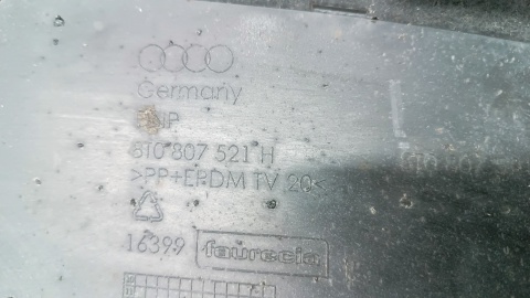 SPOILER DOKŁADKA DYFUZOR ZDERZAKA TYŁ AUDI A5 8T S LINE 07-