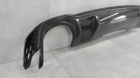 Dyfuzor spoiler dokładka zderzaka tył Audi A4 RS4 B9 15- / 8W9807521A