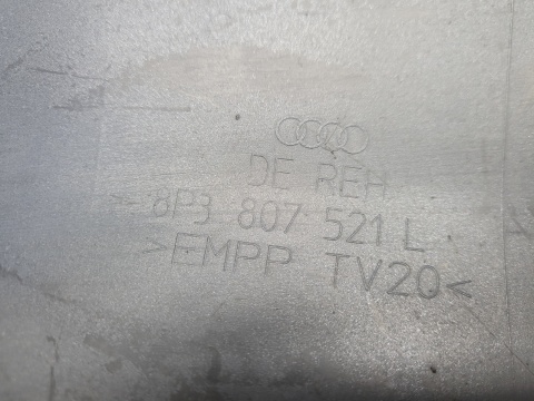Dyfuzor spoiler dokładka zderzaka tył AUDI A3 8P 8P3 HB 05-08