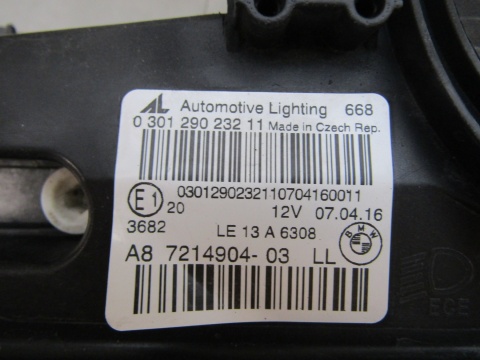 LAMPA PRZÓD BMW 2 F45 F46 LED 14-18 RH PRAWA 7214904