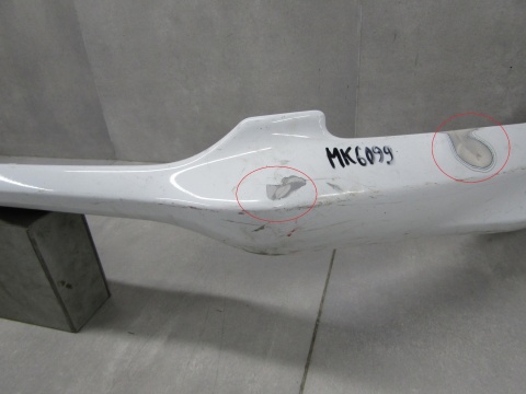 Spoiler dokładka dyfuzor zderzaka przód Ford Fiesta MK7 VII ST LINE lift 13-17